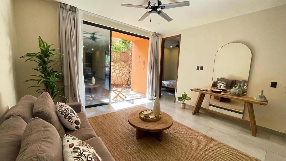 Apartment Geckos House Aldea Savia Planta Baja Con Terraza 2 Habitaciones Tulum