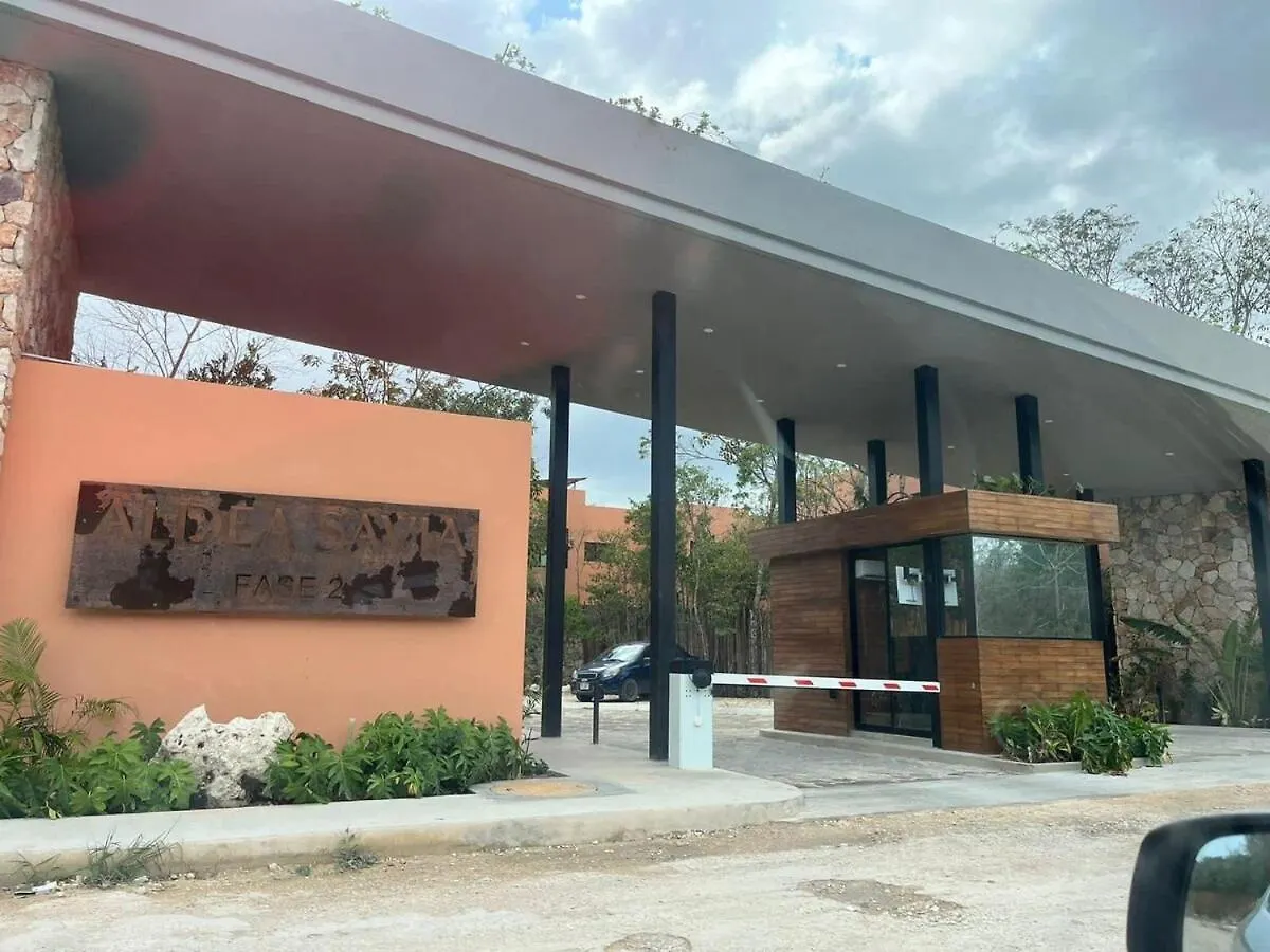 Geckos House Aldea Savia Planta Baja Con Terraza 2 Habitaciones Tulum Mexico