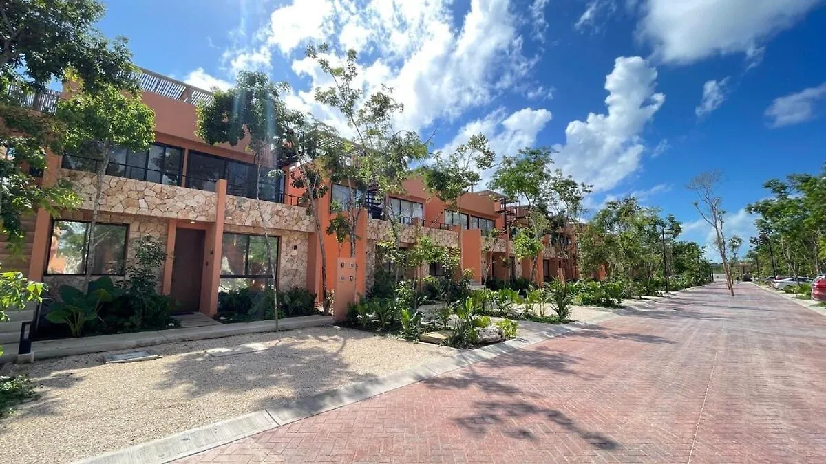 Geckos House Aldea Savia Planta Baja Con Terraza 2 Habitaciones Tulum Mexico