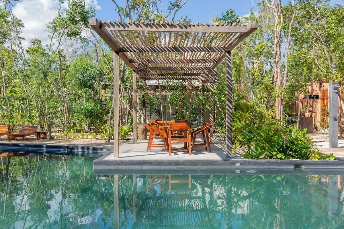 Geckos House Aldea Savia Planta Baja Con Terraza 2 Habitaciones Tulum Apartment