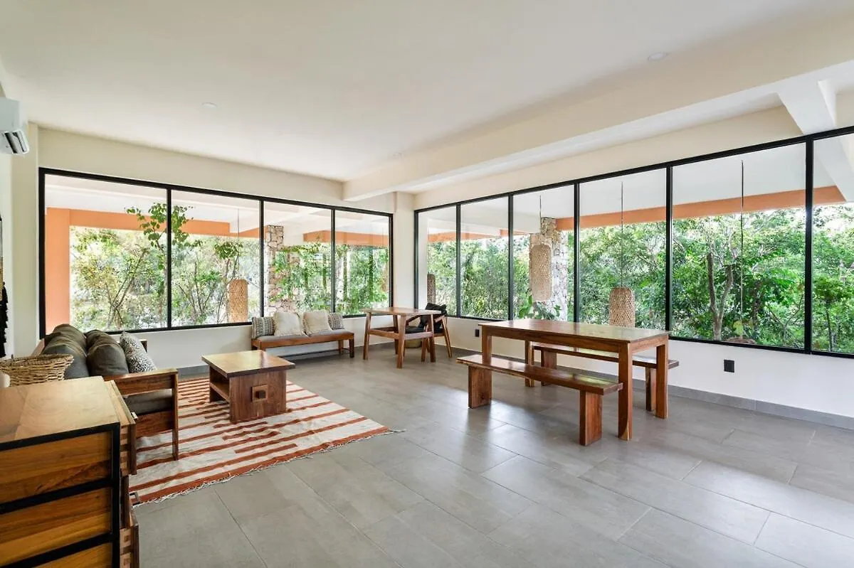 Geckos House Aldea Savia Planta Baja Con Terraza 2 Habitaciones Tulum Apartment