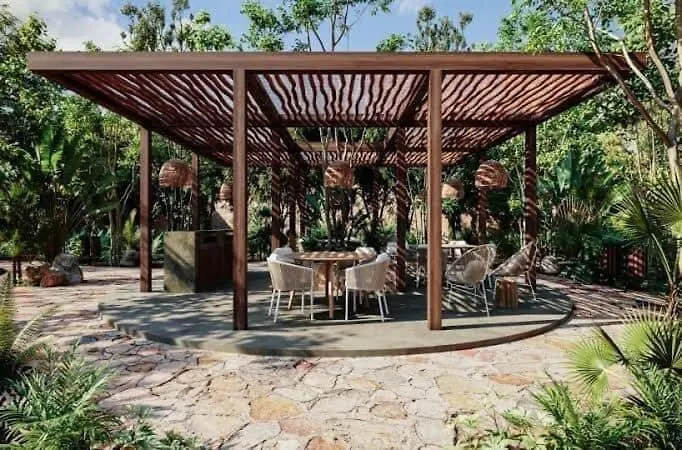 Geckos House Aldea Savia Planta Baja Con Terraza 2 Habitaciones Tulum Mexico