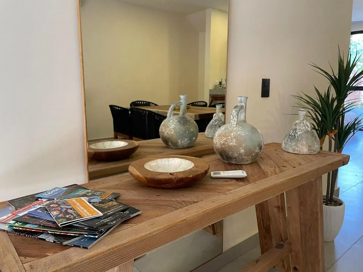 Geckos House Aldea Savia Planta Baja Con Terraza 2 Habitaciones Tulum Apartment