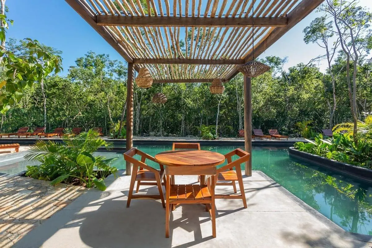 Geckos House Aldea Savia Planta Baja Con Terraza 2 Habitaciones Tulum Apartment