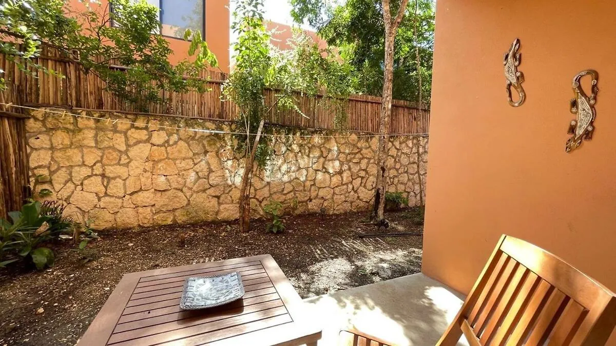 Geckos House Aldea Savia Planta Baja Con Terraza 2 Habitaciones Tulum Apartment